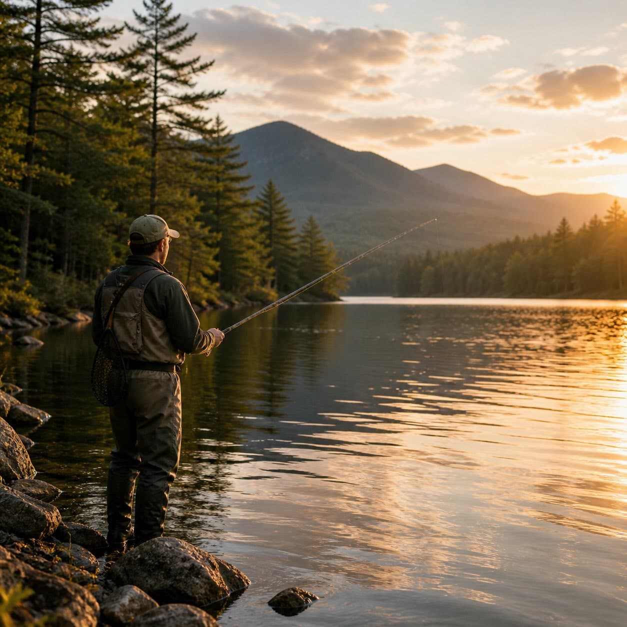 Fishing in the Adirondacks — Adirondack guide cover
