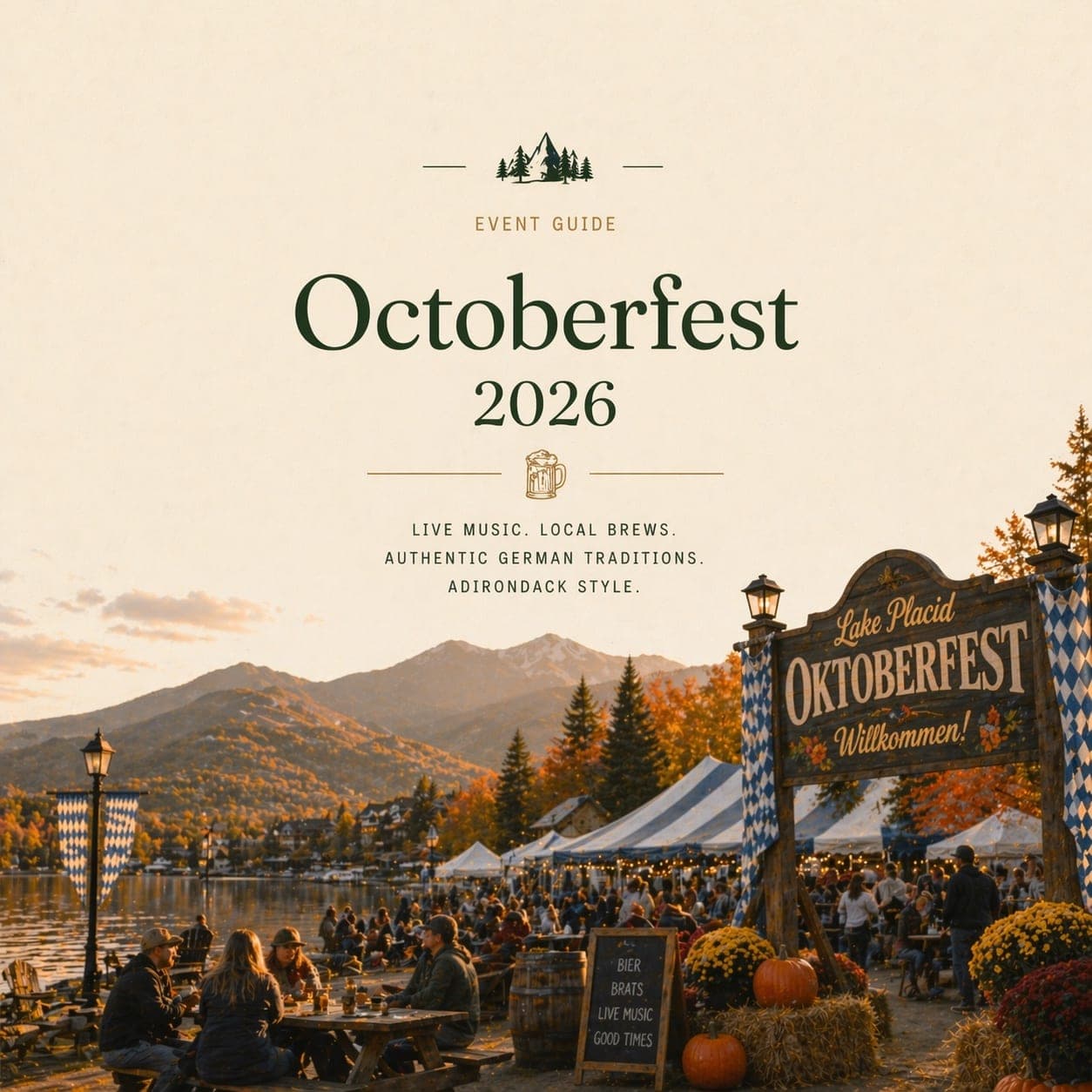 Oktoberfest 2026 — Adirondack guide cover