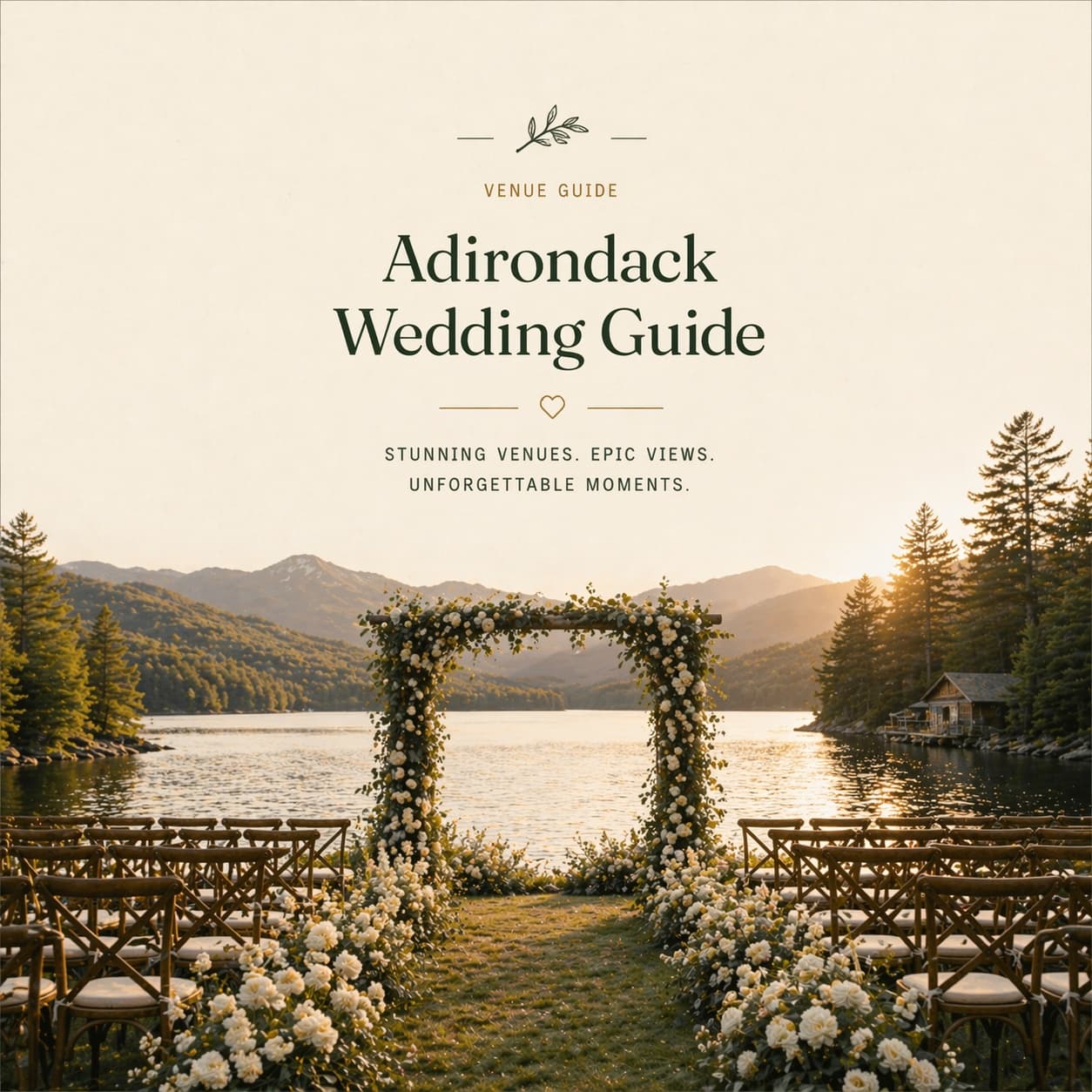 Weddings — Adirondack guide cover