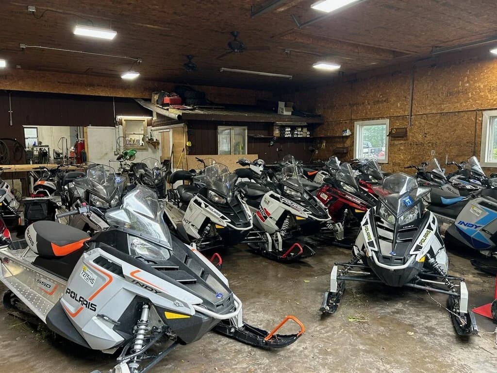 Adirondack Mountain Sports Snowmobile Rentals — hero image