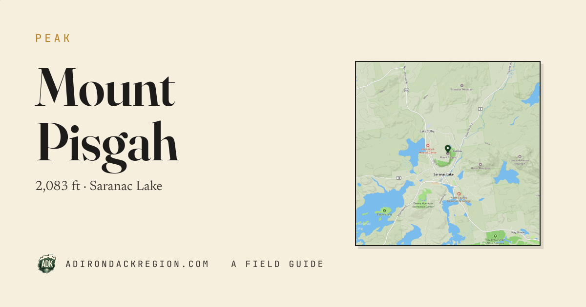 Mount Pisgah · 2,083 ft · AdirondackRegion.com