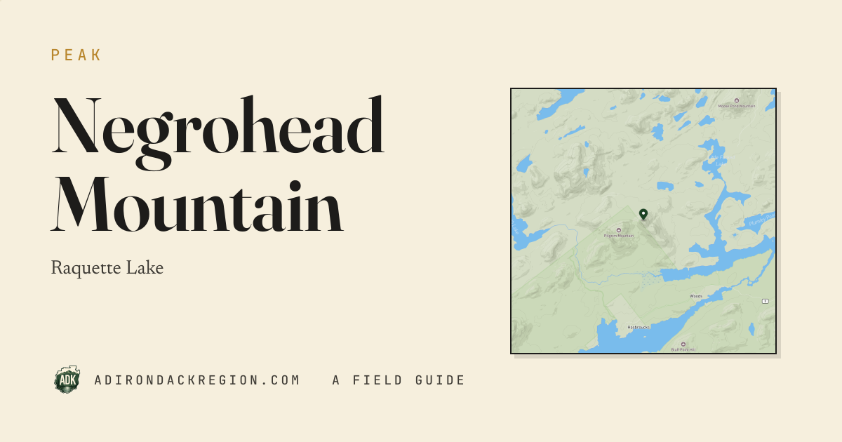 Negrohead Mountain · AdirondackRegion.com